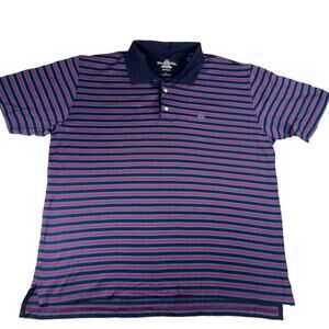Brooks Brothers Country Club Polo Shirt XL Performance Golf Resort Multi Stripe